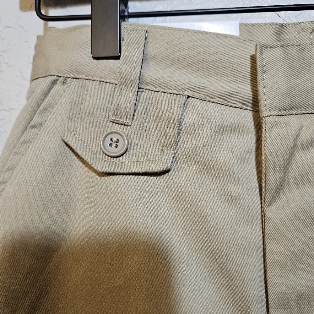 Authentic Galaxy Uniform Khaki Shorts Size 8 (girls) - Picture 3 of 8